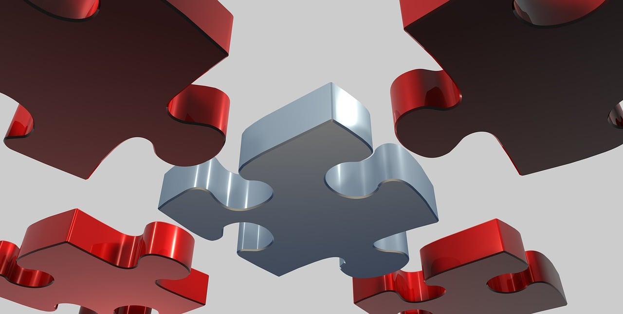 3D puzzle elements